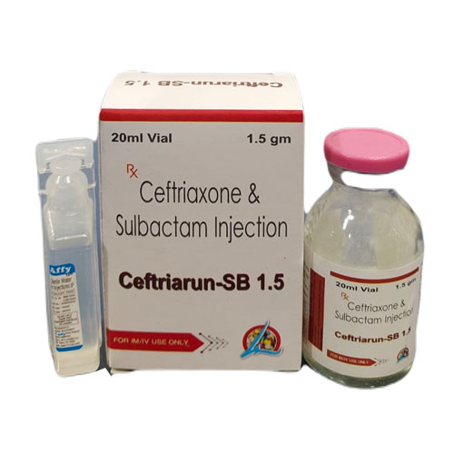 CEFTRIARUN-SB 1.5 20ml Injection