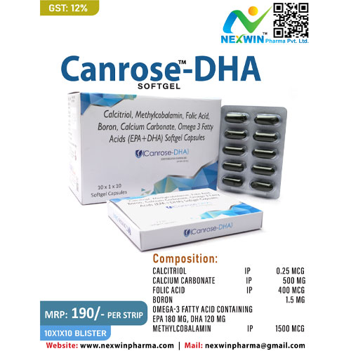 CANROSE™-DHA SOFTGEL CAPSULES