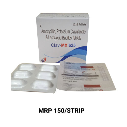 CLAV MX-625 (10*6) Tablets