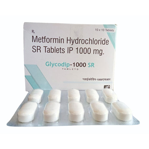 GLYCODIP-1000 SR Tablets