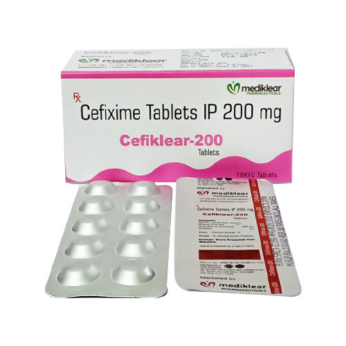 Cefiklear- 200 Tablets