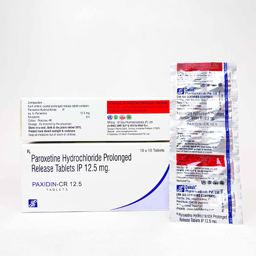 PAXIDIN-CR 12.5 Tablets