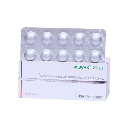 MEWAK-125 Dispersible Tablets