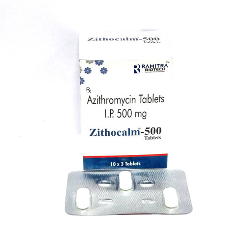 ZITHOCALM-500 Tablets