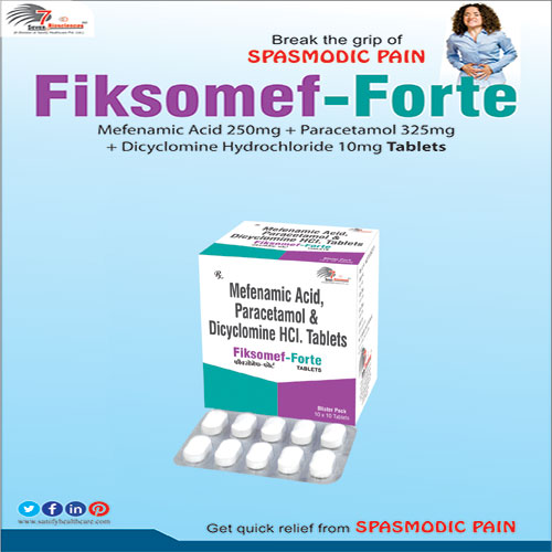 Fiksomef-Forte Tablets