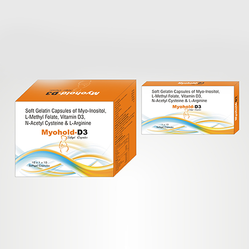 MYHOLD-D3 Softgel Capsules