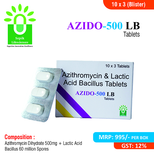 AZIDO-500 LB Tablets