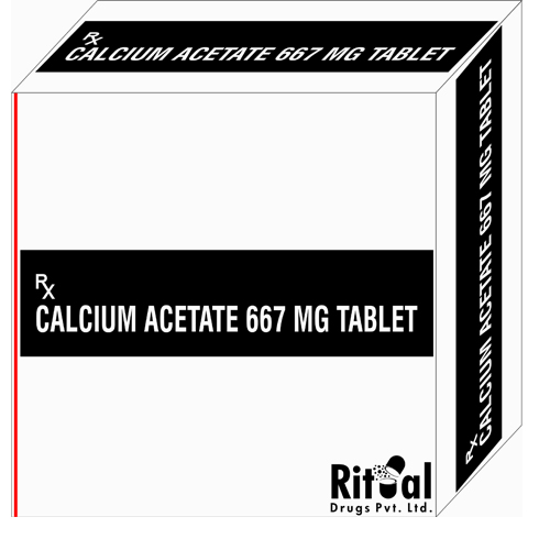 Calcium Acetate 667 mg Tablets