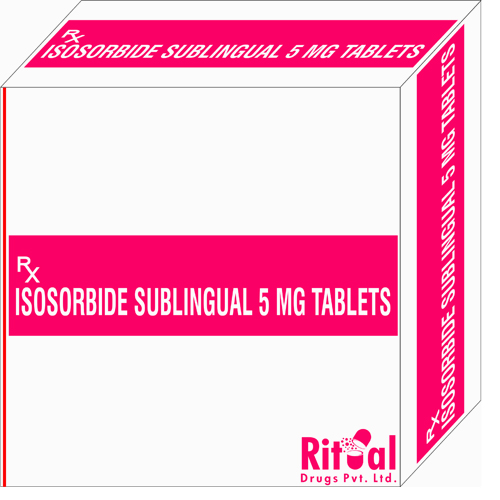 Isosorbide Sublingual 5mg Tablets