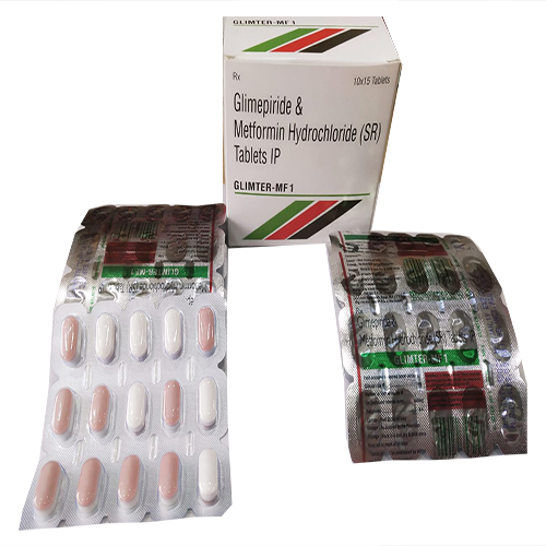 GLIMTER-MF 1 Tablets