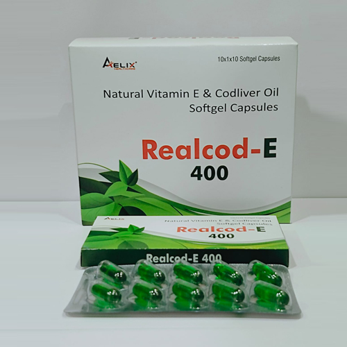 REALCOD-E400 Softgel Capsules