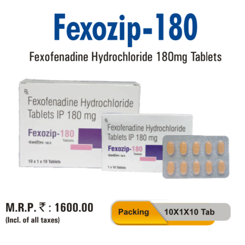 Fexozip-180 Tablets