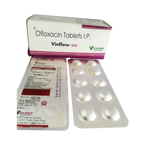 Ofloxacin 200mg/400mg Tablets (Film Coated)