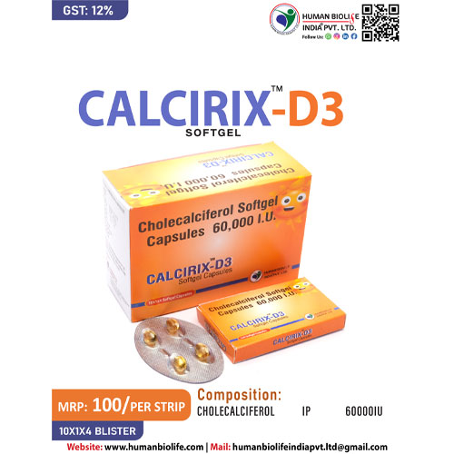 CALCIRIX-D3 Softgel Capsules (10x4)