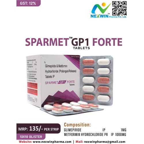 SPARMET™-GP1 FORTE TABLETS