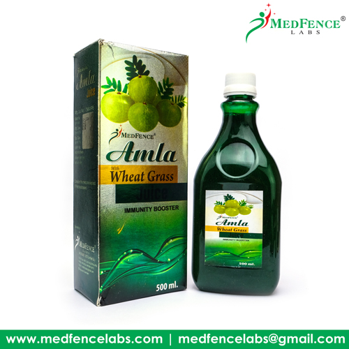 MEDFENCE AMLA WHEAT GRASS JUICE