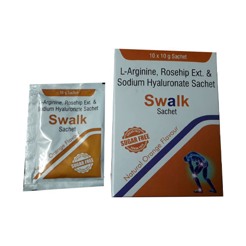 Swalk Sugar Free Sachet (Orange Flavour)