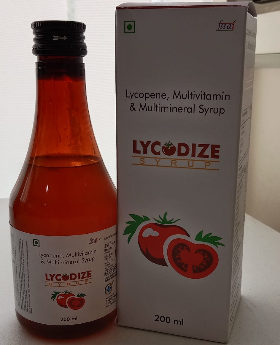 Lycopene + Multivitamin + Multimineral Syrup