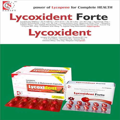 LYCOXIDENT-FORTE Softgel Capsules