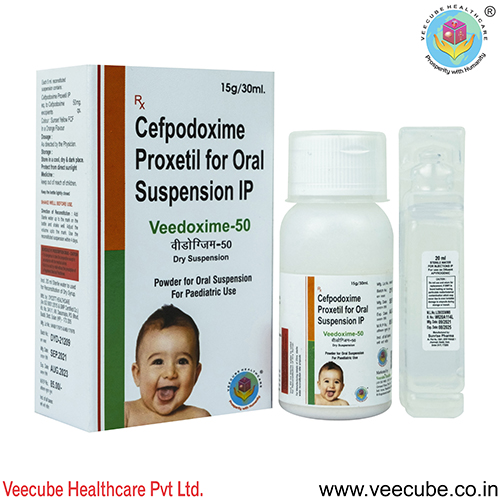 Veedoxime-50 (WFI) Dry Syrup