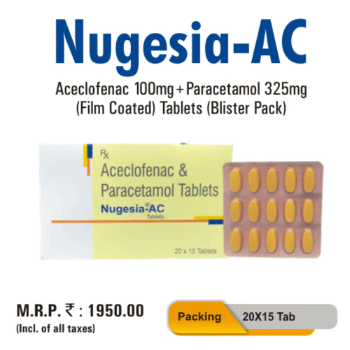 Nugesia®-AC Tablets (Blister Pack)