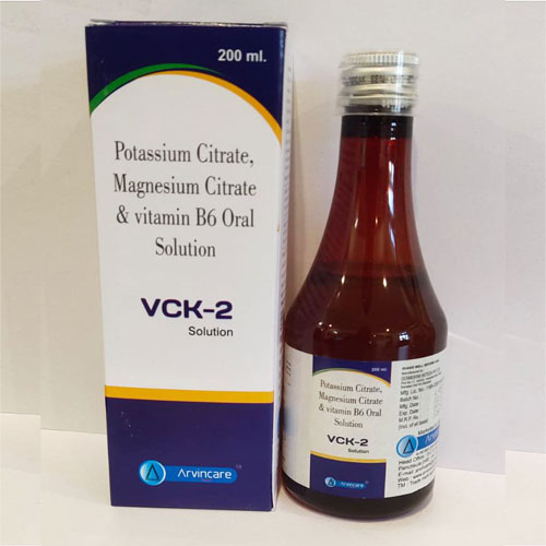 Potassium Citrate + Magnesium Citrate + vitamin B6 Oral Solution (200ml)
