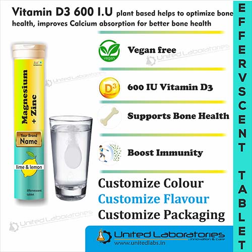 Vitamin D3 600I.U Tablets