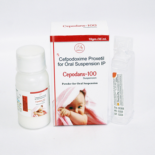 Cepodanx-100 (With Sterile Water) Dry Syrup