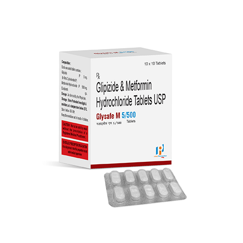 GLYSAFE-M 5/500 Tablets