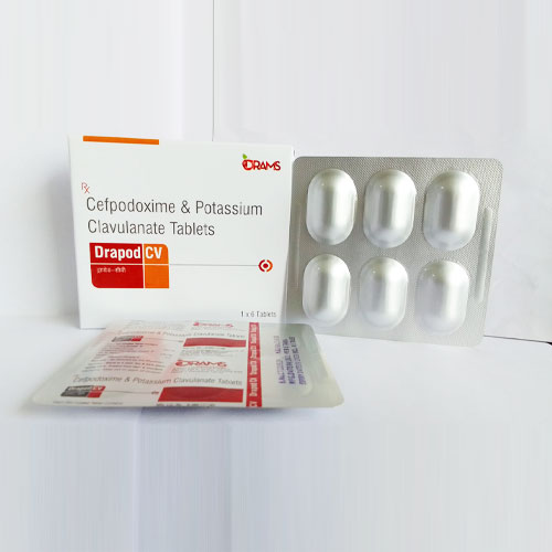 Cefpodoxime Proxetil 200mg + Potassium Clavulanate 125mg Tablets