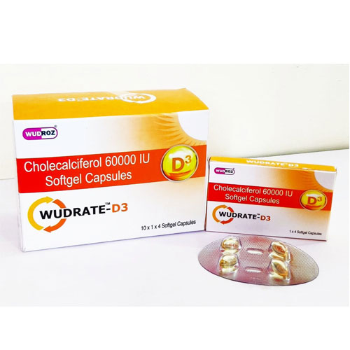 WUDRATE-D3 Softgel Capsules