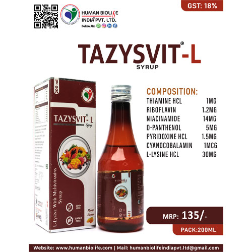 TAZYSVIT-L SYRUP