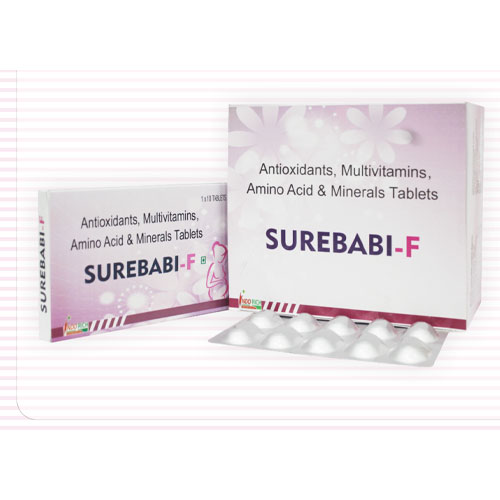 SUREBABI-F (FOR FEMALE INFERTILITY) Tablets
