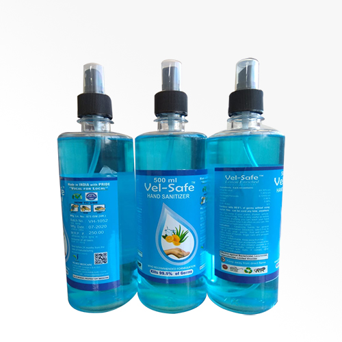 Vel-Safe 500ml Hand Sanitizer