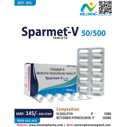 SPARMET™-V 50/500 TABLETS