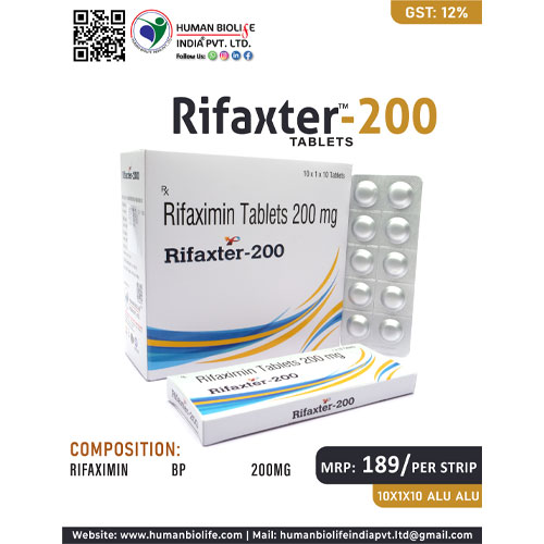 RIFAXTER-200 Tablets