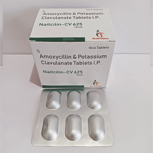 Naitcilin-CV-625 (10*6) Tablets