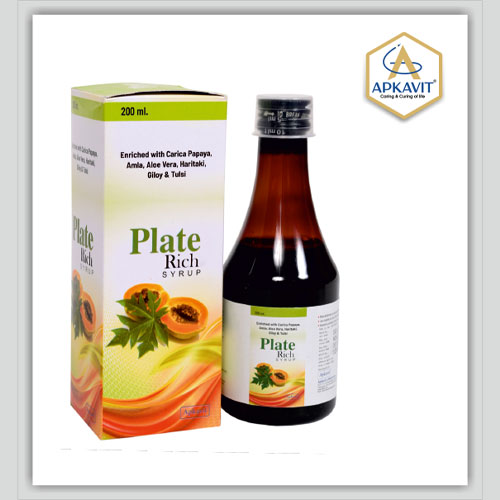 PLATE RICH Syrup