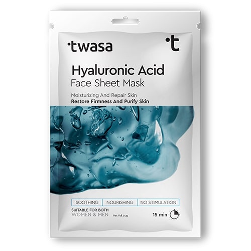 Private Label Hyaluronic Acid Face Sheet Mask Manufacturer