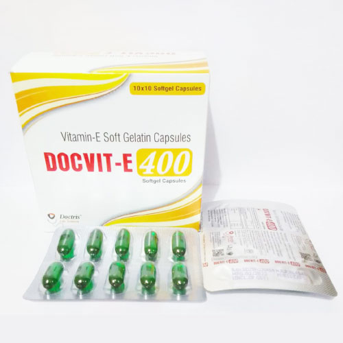 DOCVIT-E 400 Soft Gel Capsules