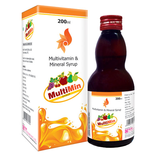MULTIMIN 200ml Syrup