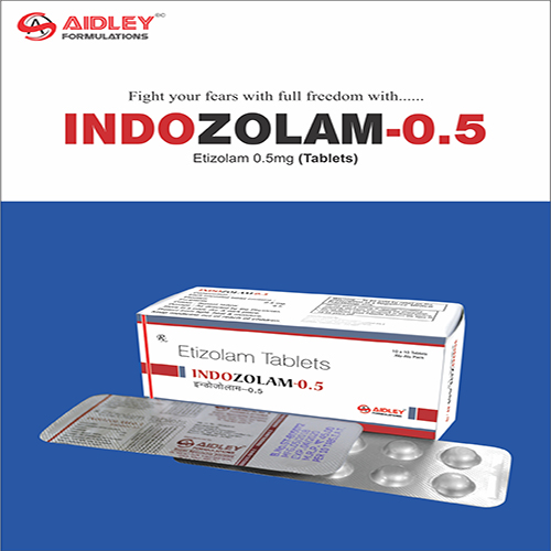 INDOZOLAM-0.5 Tablets