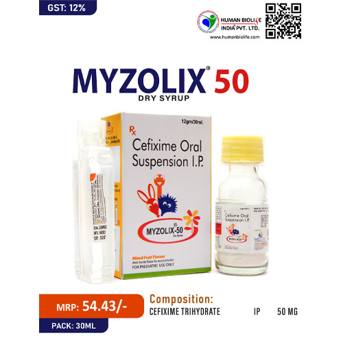 MYZOLIX-50 DRY SYRUP