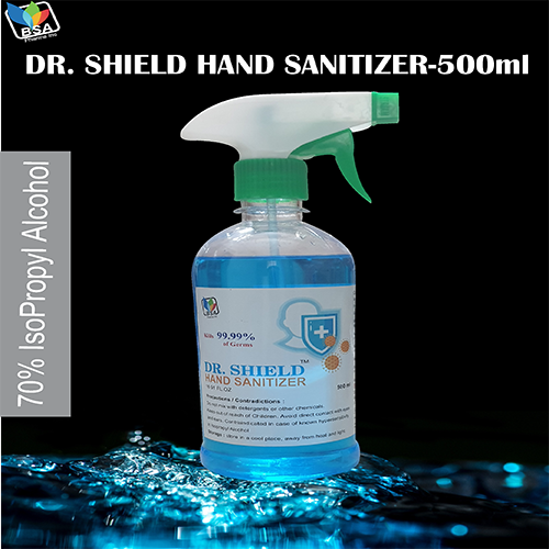 DR SHIELD Hand Sanitizer Spray (500ml)