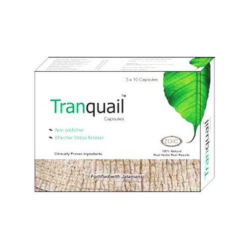 TRANQUAIL(HYSTERIA, HYPERTENSION, ANXIETY, DEPRESSION INSOMNIA) Capsules