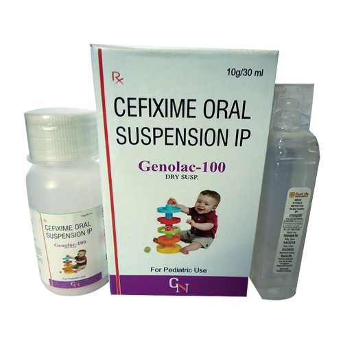 GENOLAC-100 Dry Syrup (With Water)