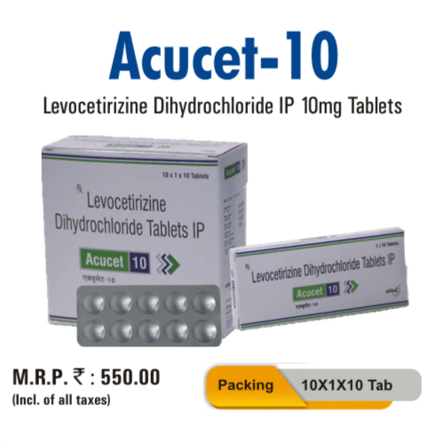 Acucet-10 Tablets