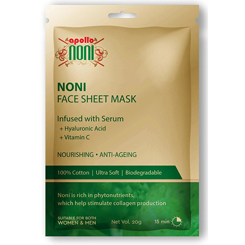 Private Label Noni Face Sheet Mask Manufacturer
