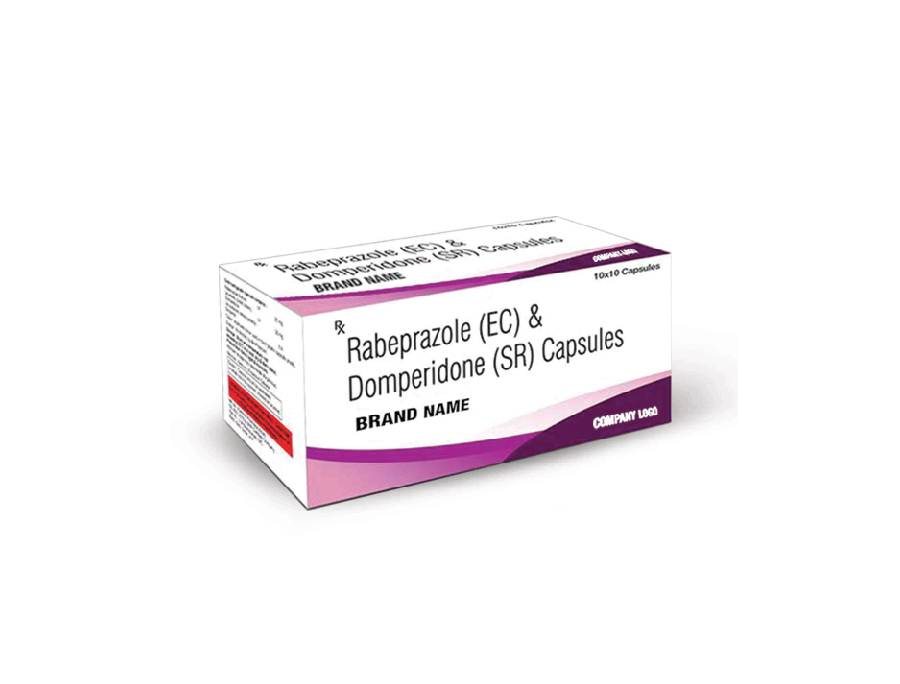 Rabeprazole (EC) + Domperidone (SR) Capsules