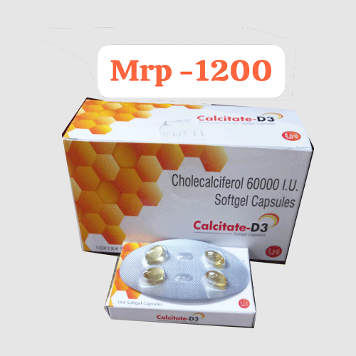 CALCITATE-D3 Softgel Capsules